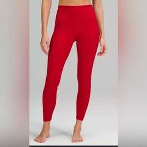 Lululemon Wunder Under High-Rise Tight - Lunar Red